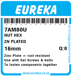 7AM80 - Hex Nut -7AM80_Label_T